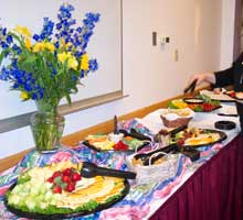 Bentley University provided outstanding food service.